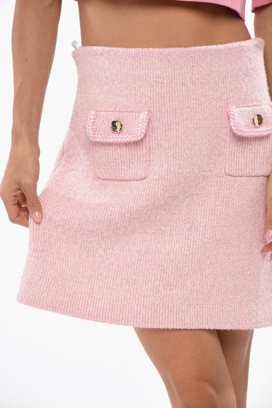  셀프 포트레이트 숏 스커트 AW24 170SK P PINK Pink - SELF PORTRAIT