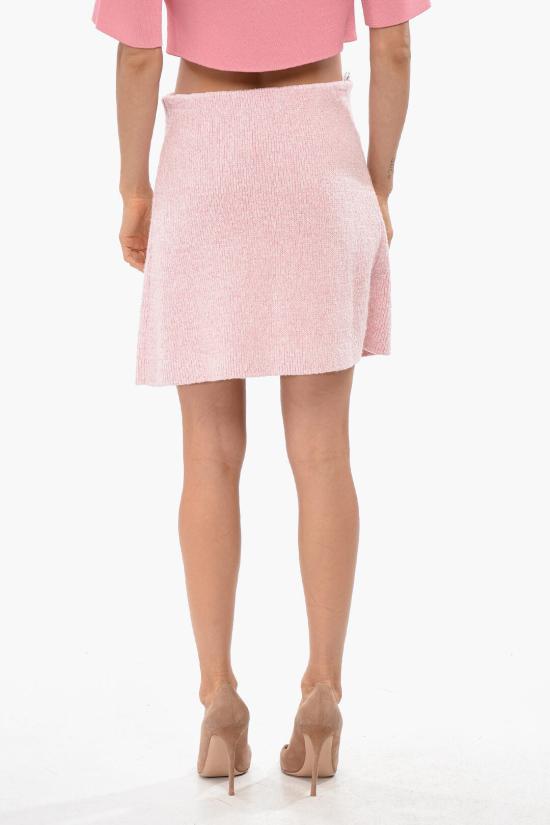  셀프 포트레이트 숏 스커트 AW24 170SK P PINK - SELF PORTRAIT