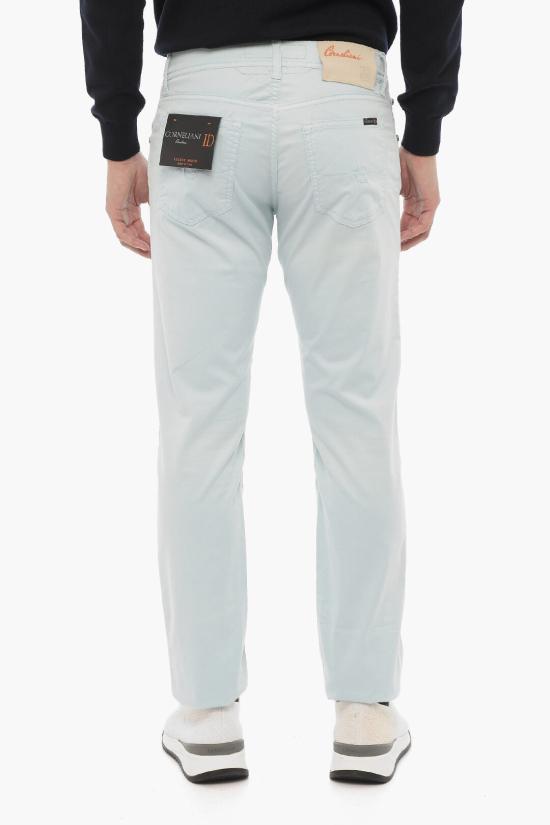  꼬르넬리아니 스트레이트 팬츠 734JQ3 3120149 009 Light blue - CORNELIANI