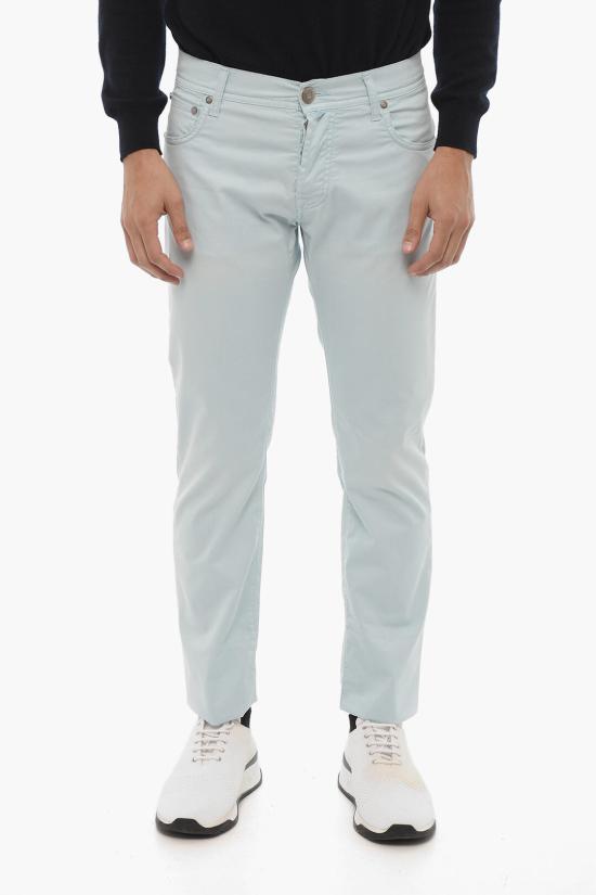  꼬르넬리아니 스트레이트 팬츠 734JQ3 3120149 009 Light blue