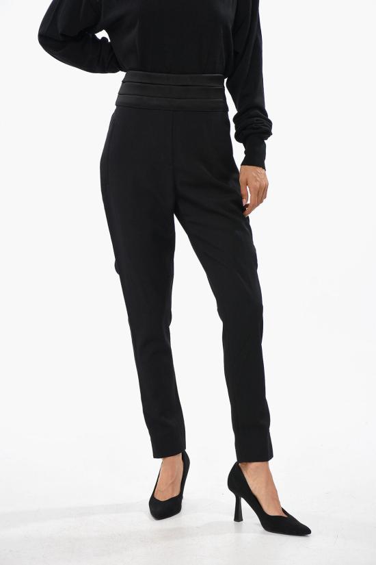  발망 스트레이트 팬츠 YF1PN115MB020PA Black