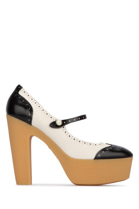 24FW 디올 힐/펌프스 KCV227VEA 11X BLACKWHITE