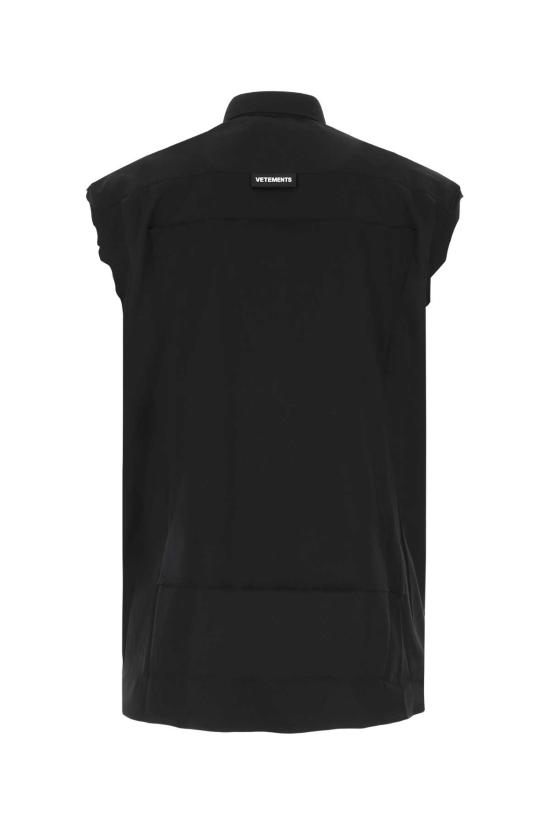  베트멍 긴팔 셔츠 UE52SH120B BLACK Black - VETEMENTS