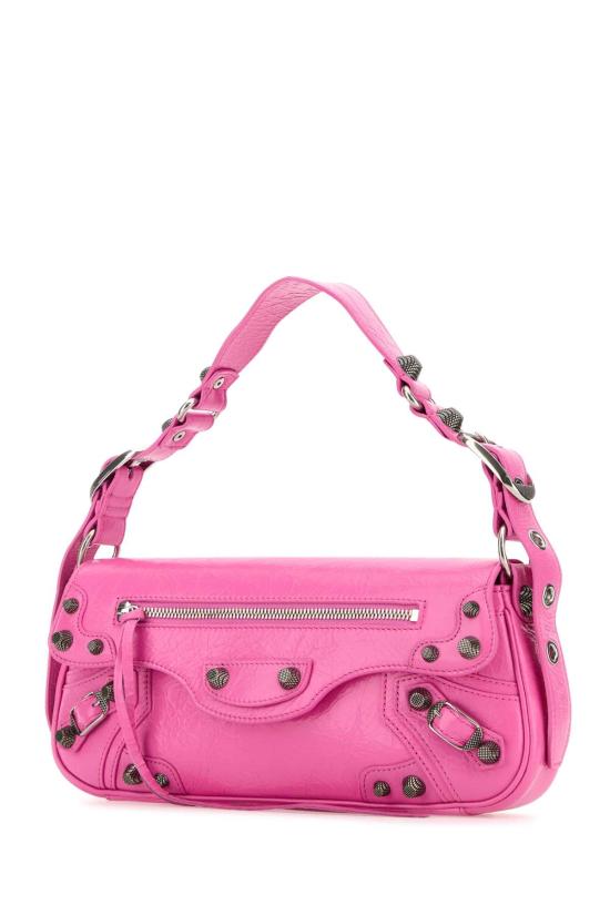 24FW 발렌시아가 LE CAGOLE 르 카골 스몰 슬링백 7716402AA6T 5908 Pink - BALENCIAGA