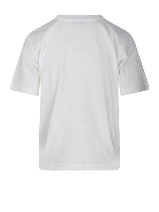  버버리 반팔 티셔츠 8093651 B8764 CHALK - BURBERRY