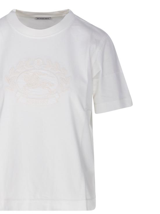  버버리 반팔 티셔츠 8093651 B8764 CHALK - BURBERRY