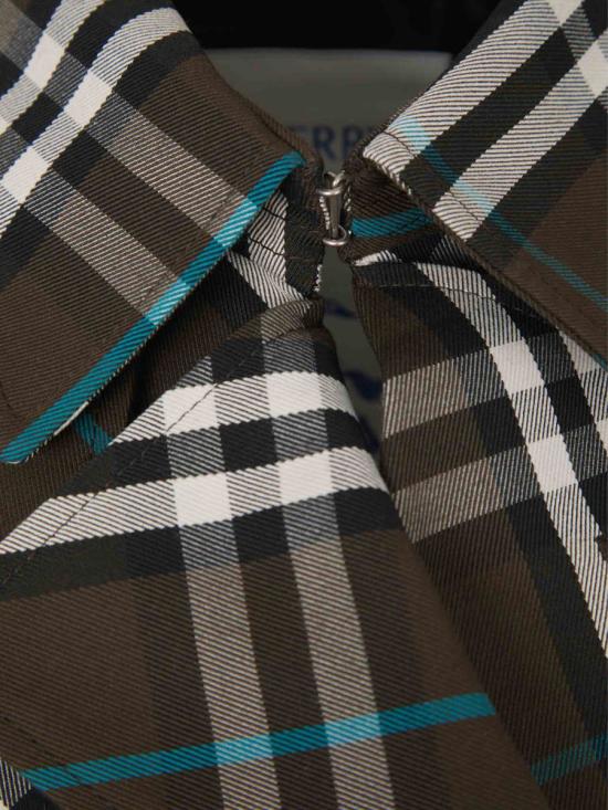  버버리 롱 체크 코튼 블렌드 트렌치 코트 8095300 C1213 SNUGIPCHECK - BURBERRY