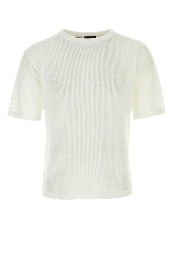  로에베 후드 티셔츠 H616Y14K39 WHITE White