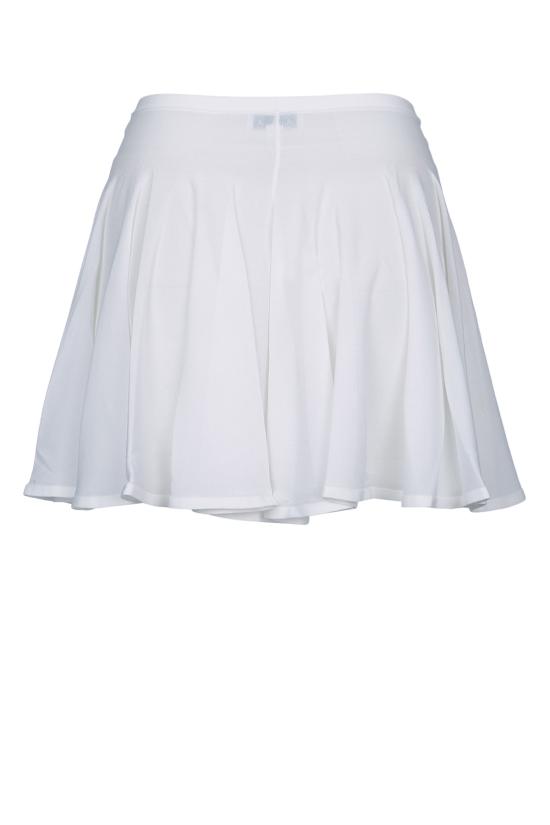 25SS 알라이아 숏 스커트 AA9J2306K053A 000 BLANC - ALAIA