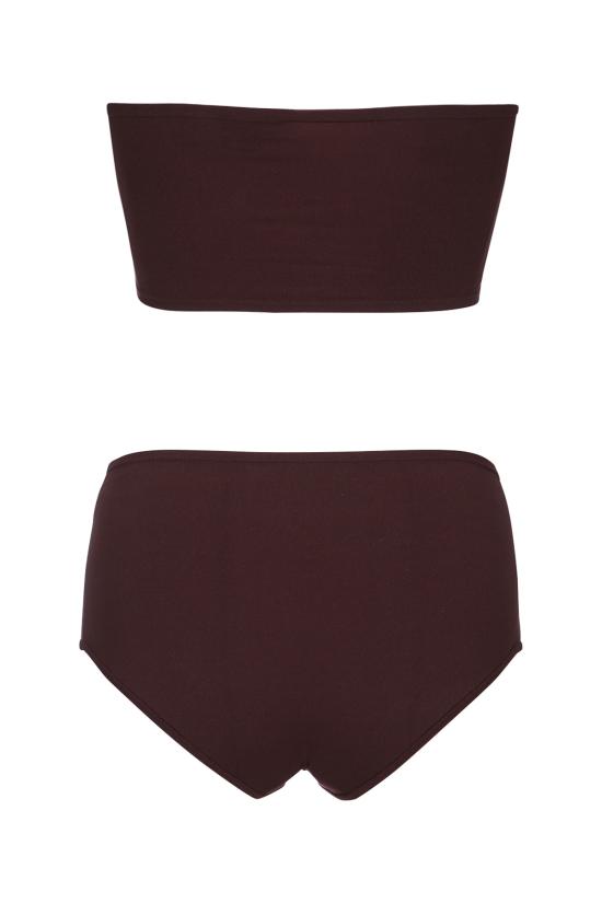 25SS 알라이아 비키니 수영복 AA9A1024M826A 719 CHOCOLAT - ALAIA