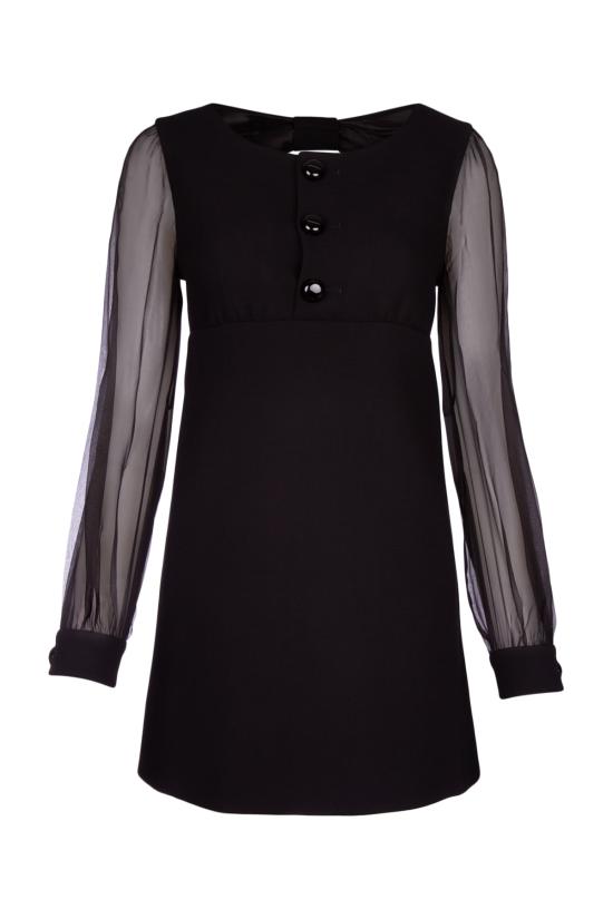 24FW 셀린느 원피스 2R67N666Y 38NO Black