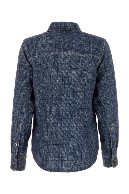  보테가베네타 셔츠 737322V3P50 4205 Blue - BOTTEGA VENETA