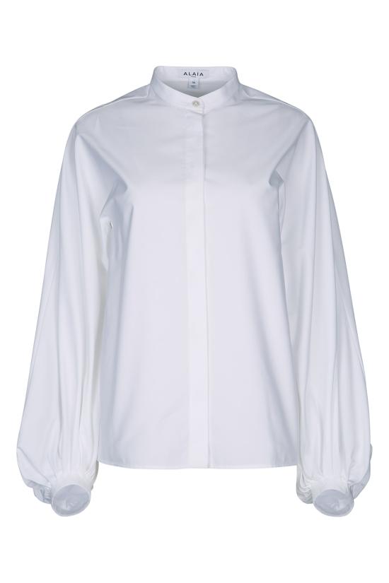 25SS 알라이아 스웨터 AA9C0977T611A 000 BLANC