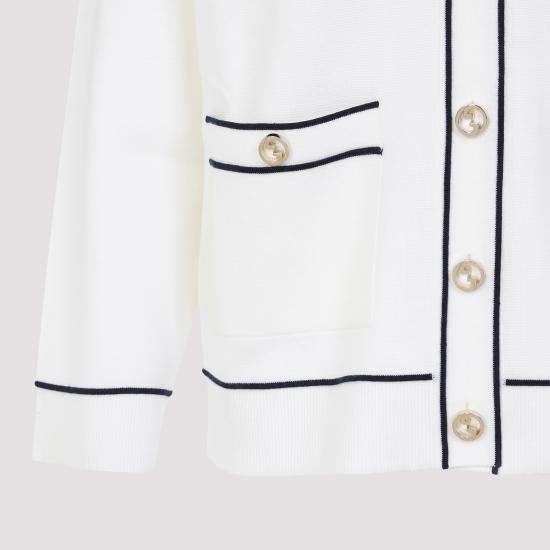 25SS 구찌 가디건 811946XKEHH 9034 WHITEBLUE - GUCCI