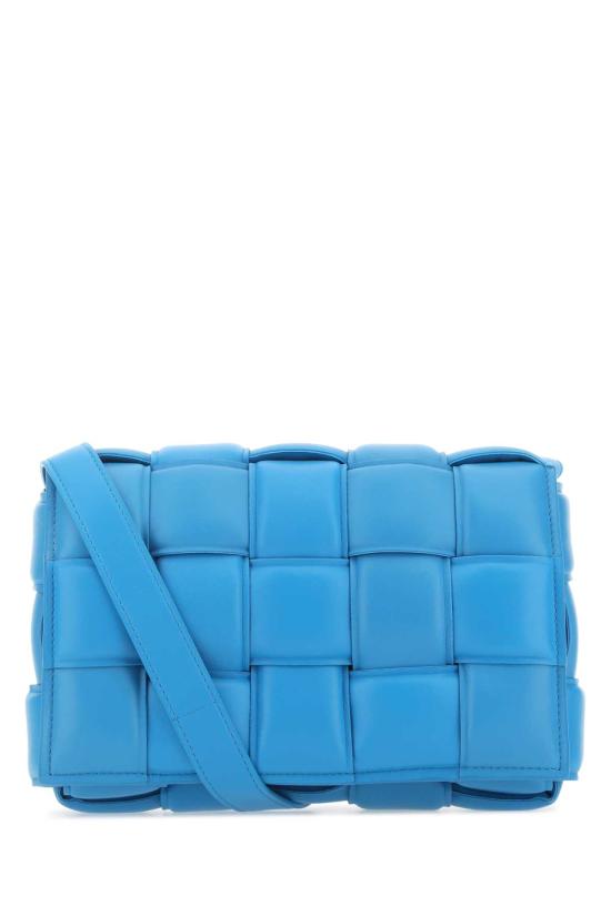  보테가베네타 패딩 레더 카세트백 591970VCQR1 4619 Light Blue