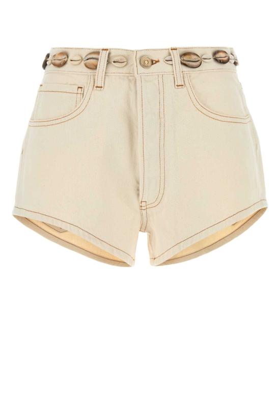 25SS 알라누이 숏팬츠 LWYC009R25DEN003 0300 Beige o Tan