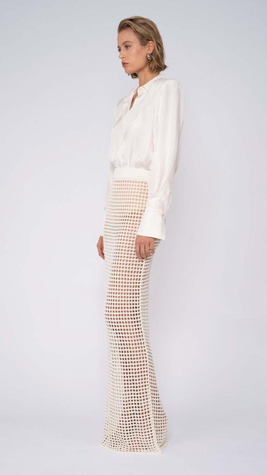  논살란트 레이블 바디수트 티셔츠 넌캐럴런트 라벨 라리사 바디수트 - NONCHALANT LABEL