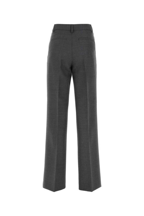  버버리 스트레이트 팬츠 8063534 A1210 Grey - BURBERRY