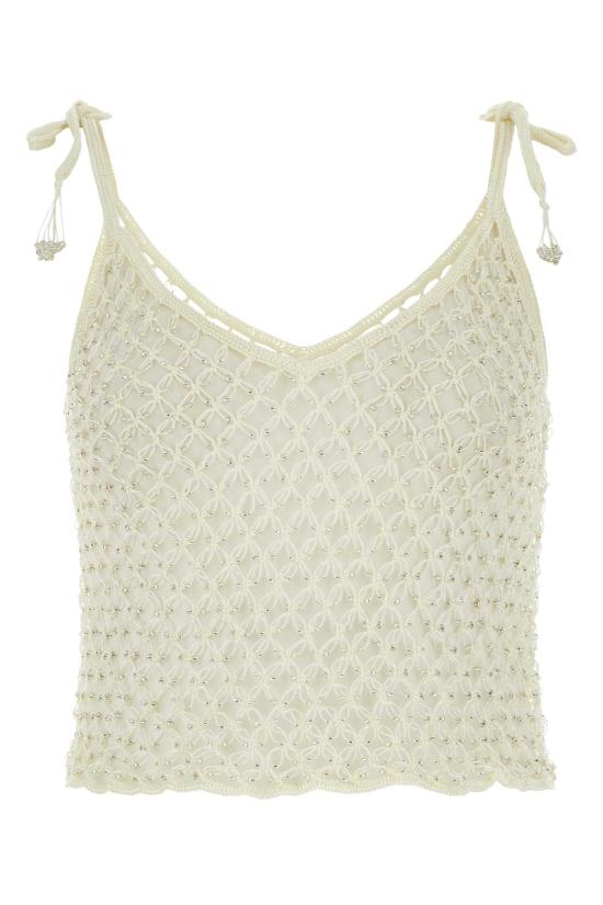  마이 비치 사이드 터틀넥 R23CT03 ECR White