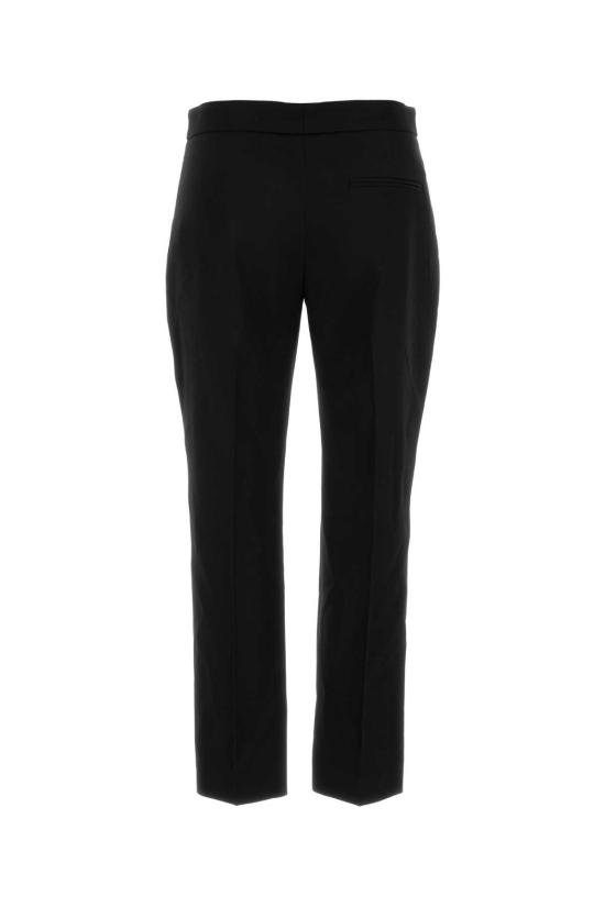 25FW 알렉산더 맥퀸 스트레이트 팬츠 830041QJAAC 1000 Black - ALEXANDER MCQUEEN