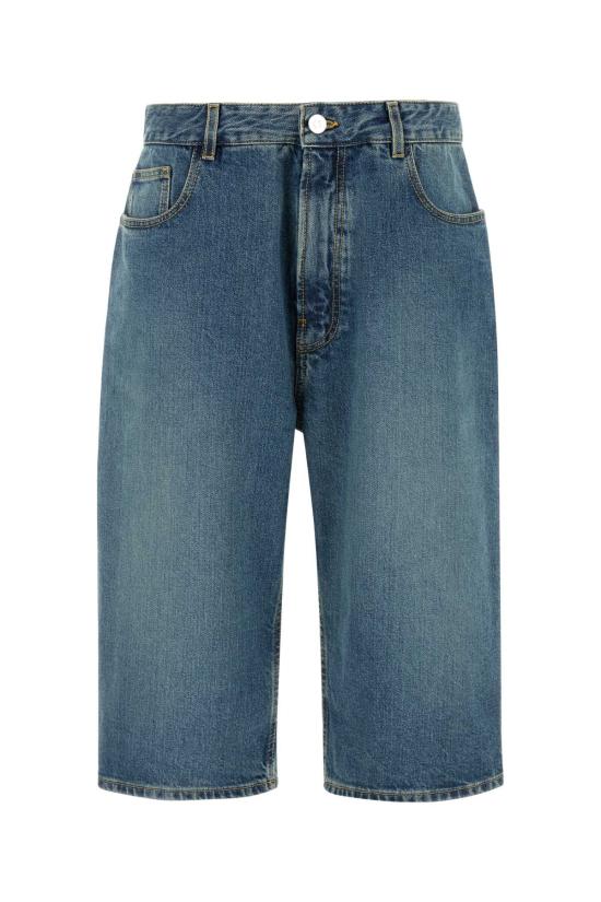 25SS 알라이아 숏팬츠 AA9P1142T536A 525 Light Blue