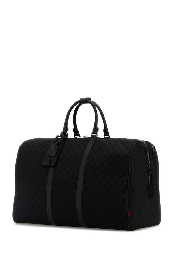 25FW 구찌 캔버스 라지 더플백 834793FAEPT 1053 Black - GUCCI