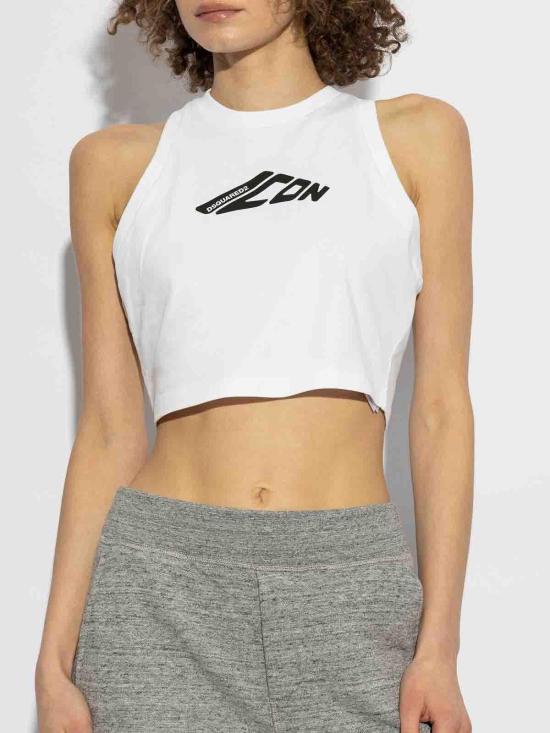  디스퀘어드2 민소매 티셔츠 S80NL0004D20033100 White - DSQUARED2