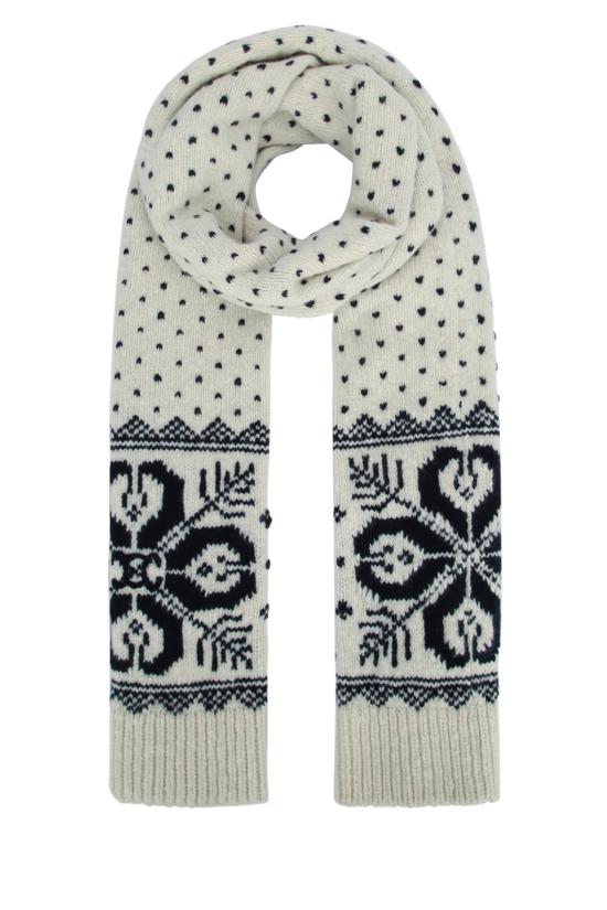 24FW 셀린느 머플러/스카프 2ADTJ0I78 01MA OFFWHITENAVY