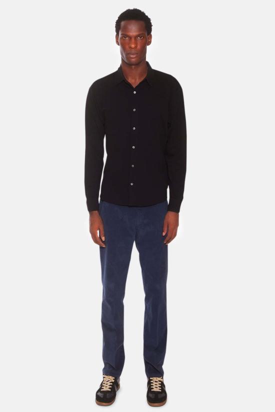  브릴리아1949 스트레이트 팬츠 브릴리아 소프트 코듀로이 트라우저 네이비 - BRIGLIA 1949