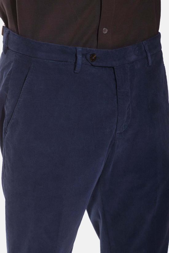  브릴리아1949 스트레이트 팬츠 브릴리아 소프트 코듀로이 트라우저 네이비 - BRIGLIA 1949