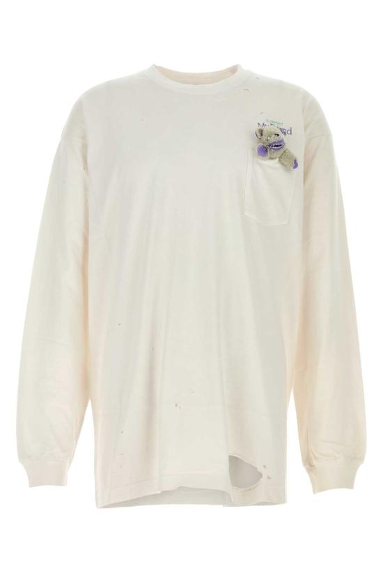 24FW 더블릿 반팔 티셔츠 24AW27CS334 WHITE White