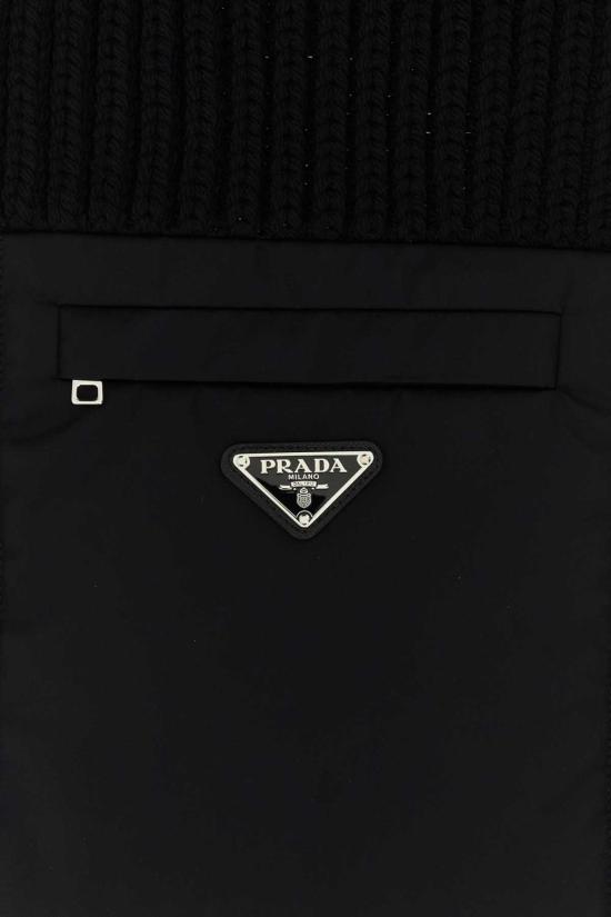 25FW 프라다 머플러/스카프 2FS1061WTO F0002 Black - PRADA