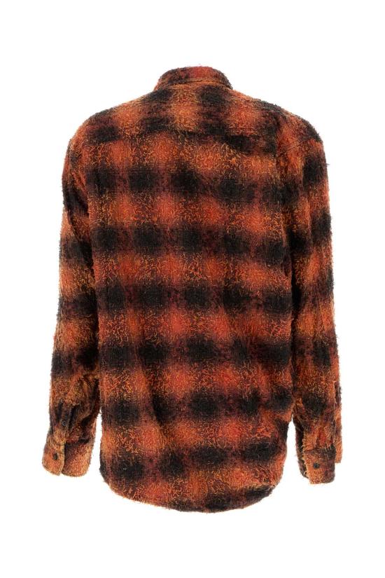 24FW 더블릿 긴팔 셔츠 24AW18SH148 RED Checked - DOUBLET