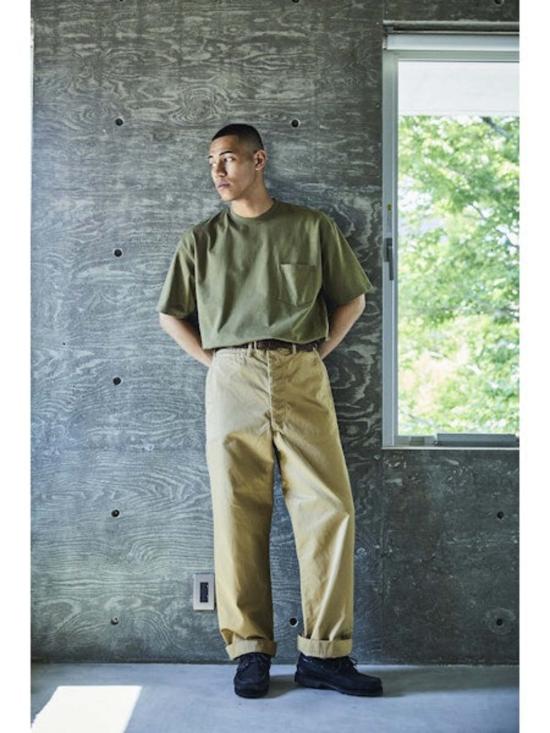  오어슬로우 스트레이트 팬츠 또는 슬로우 빈티지 핏 아미 팬츠 - ORSLOW
