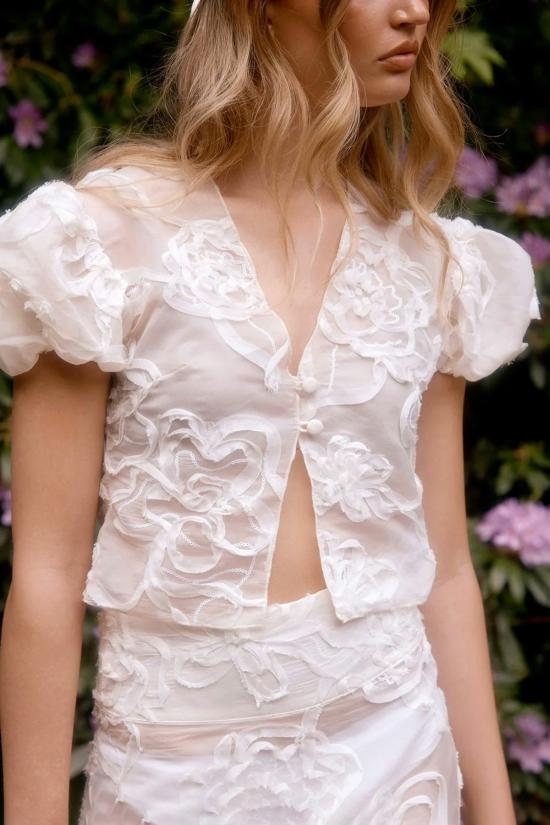  하우스오브써니 블라우스 하우스 오브 써니 카사 앙글레즈  오트 - HOUSE OF SUNNY