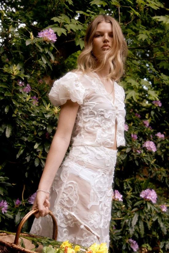  하우스오브써니 블라우스 하우스 오브 써니 카사 앙글레즈  오트 - HOUSE OF SUNNY