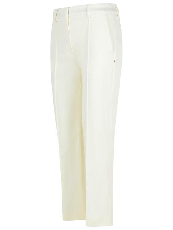 25SS 스포트막스 스트레이트 팬츠 2512131022001 White - SPORTMAX