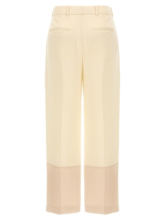 25FW 토리버치 스트레이트 팬츠 176401117 White - TORY BURCH