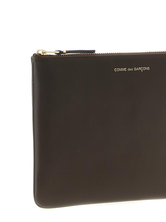 26FW 꼼데가르송 명함지갑 SA5100BROWN - COMME DES GARCONS