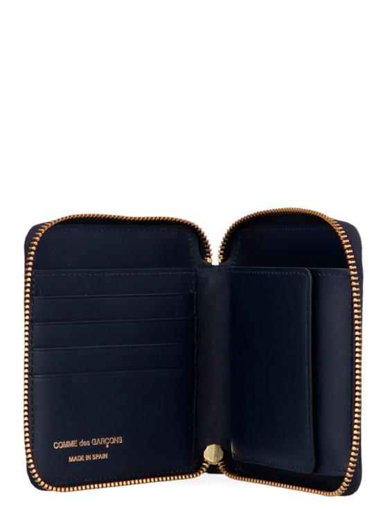 25FW 꼼데가르송 명함지갑 SA2100NAVY Blue - COMME DES GARCONS
