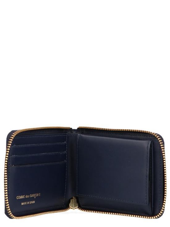 25FW 꼼데가르송 명함지갑 SA7100NAVY Blue - COMME DES GARCONS