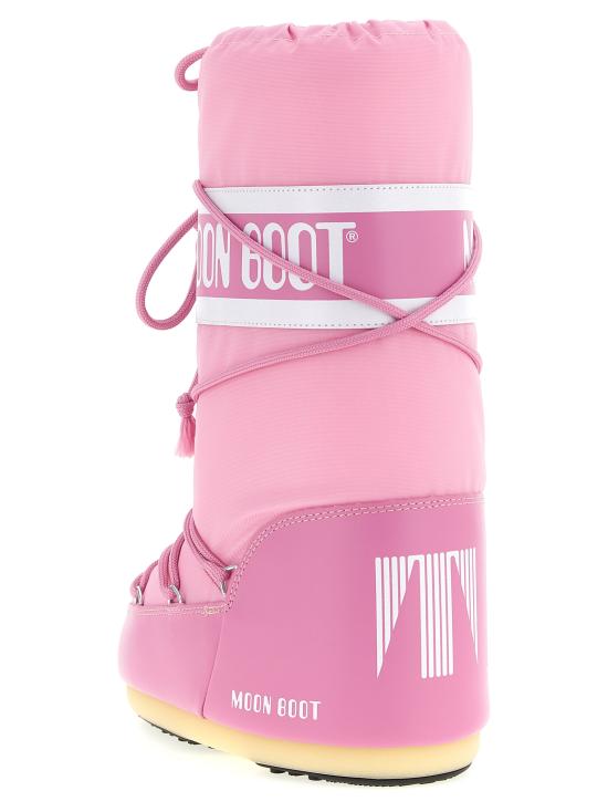26FW 문부츠 아이콘 나일론 부츠 80D1400440J001 Pink - MOON BOOT