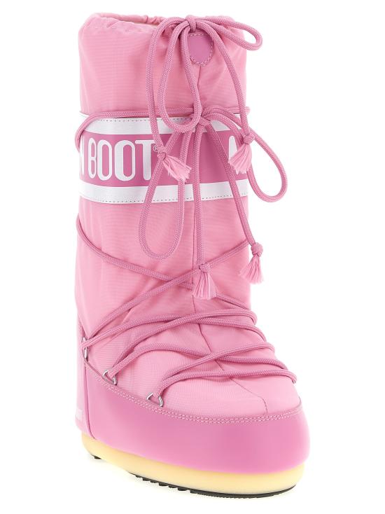 26FW 문부츠 아이콘 나일론 부츠 80D1400440J001 Pink - MOON BOOT