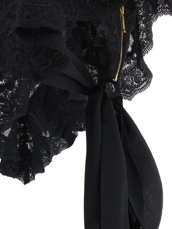 25FW 짐머만 이브닝 티셔츠 6170TF251BLK Black - ZIMMERMANN