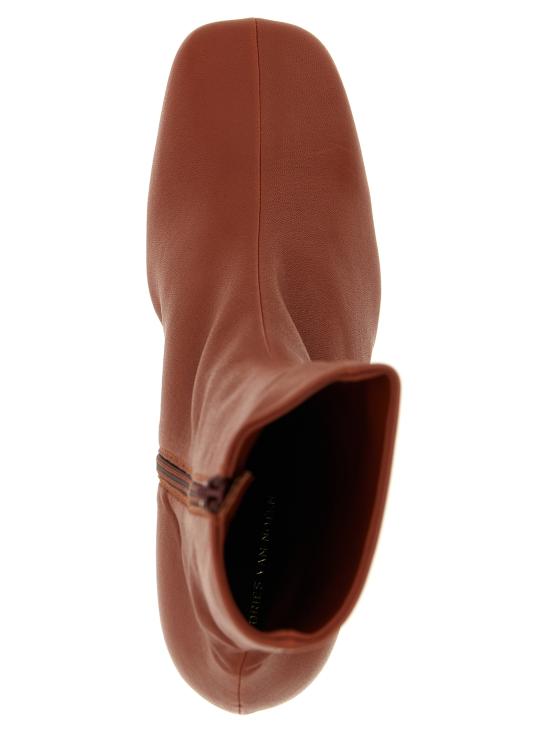 25FW 드리스 반 노튼 부츠 252011704140360 Brown - DRIES VAN NOTEN