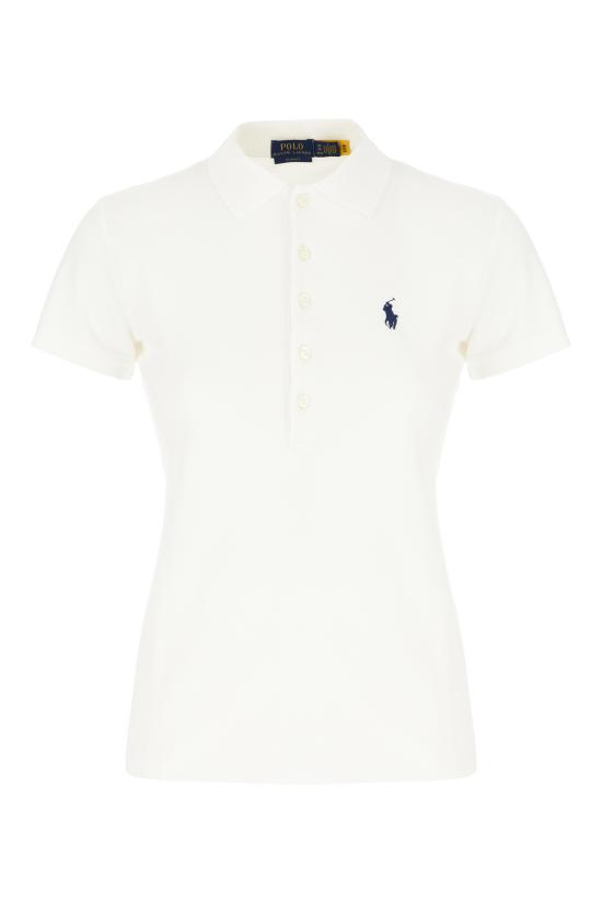 26SS 폴로 랄프로렌 폴로 티셔츠 211870245 001 WHITE