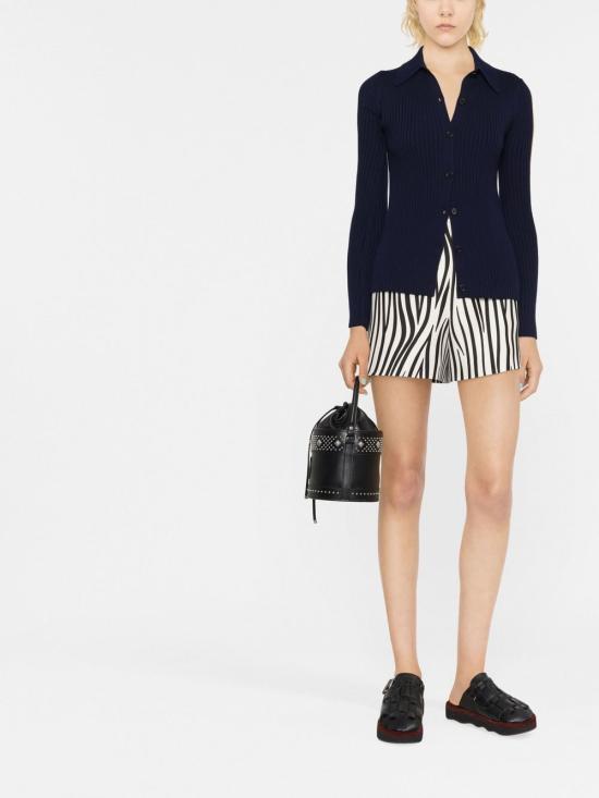  끌로에 폴로 티셔츠 CHC22AMC03 6504C4 Blue - CHLOE