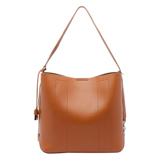 25FW 호간 숄더백 KBW01RS0300 TZPS003 Brown - HOGAN
