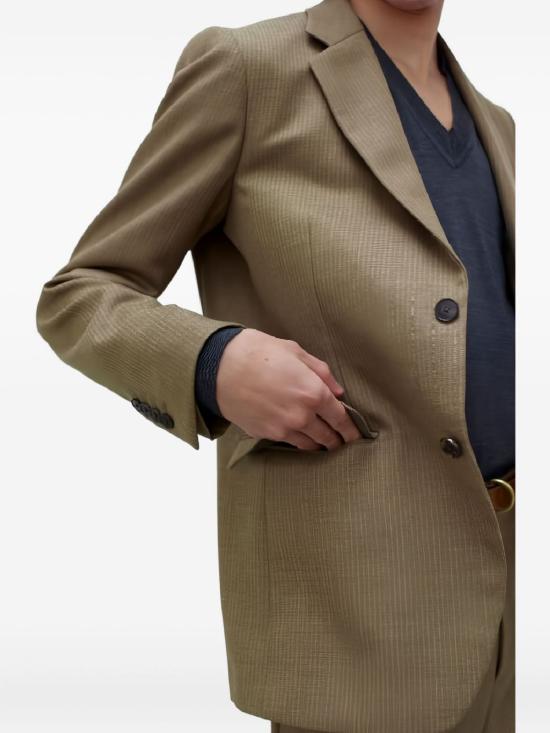  오라리 수트 자켓 A22AJ01BS BEIGESTRIPE Beige - AURALEE