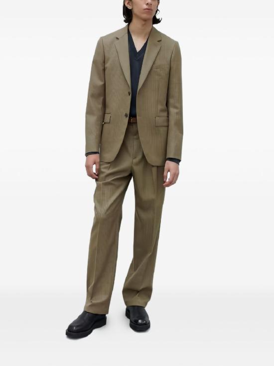  오라리 수트 자켓 A22AJ01BS BEIGESTRIPE Beige - AURALEE